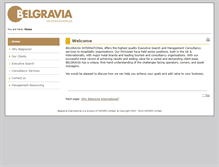 Tablet Screenshot of belgraviainternational.com